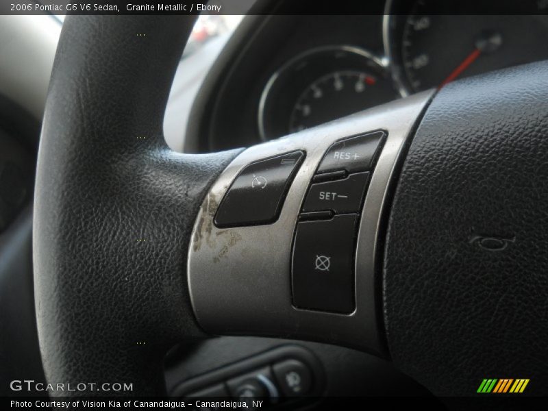 Granite Metallic / Ebony 2006 Pontiac G6 V6 Sedan
