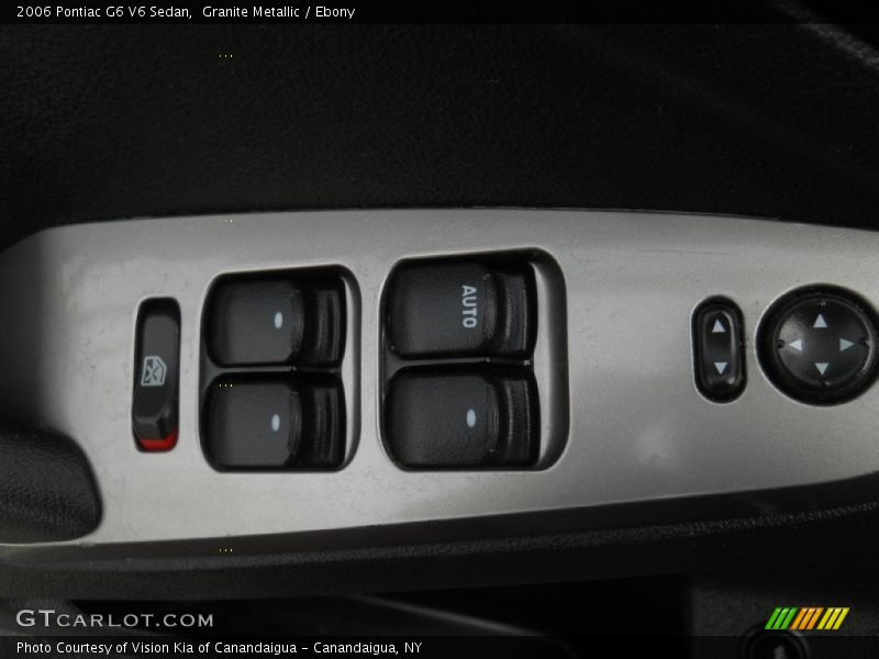 Granite Metallic / Ebony 2006 Pontiac G6 V6 Sedan