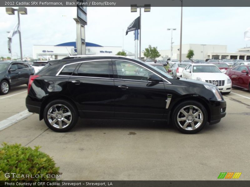 Black Raven / Ebony/Ebony 2012 Cadillac SRX Performance