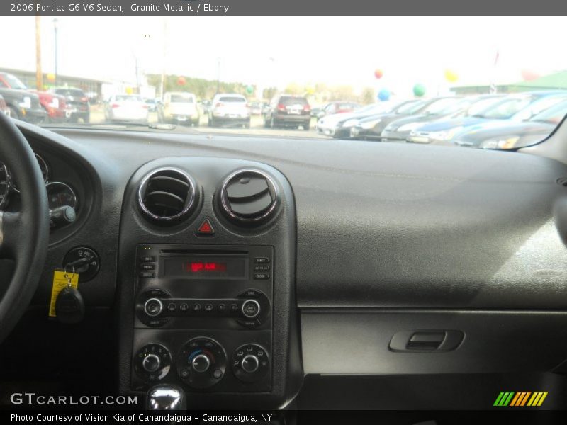 Granite Metallic / Ebony 2006 Pontiac G6 V6 Sedan