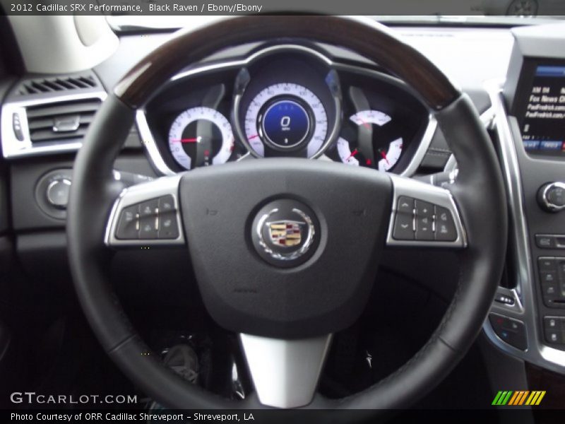 Black Raven / Ebony/Ebony 2012 Cadillac SRX Performance