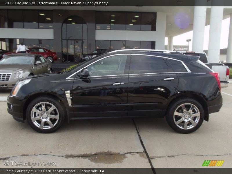 Black Raven / Ebony/Ebony 2012 Cadillac SRX Performance
