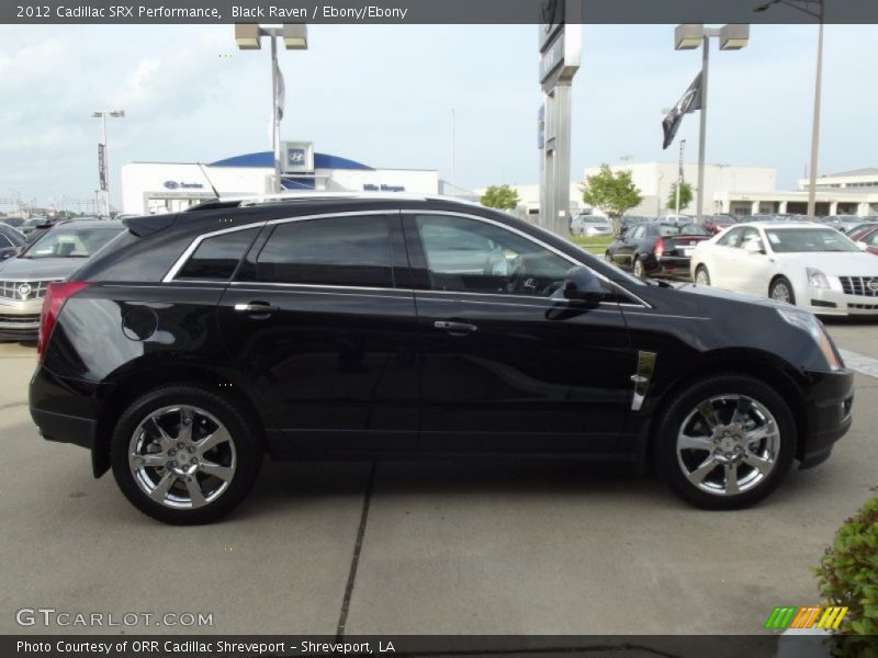 Black Raven / Ebony/Ebony 2012 Cadillac SRX Performance