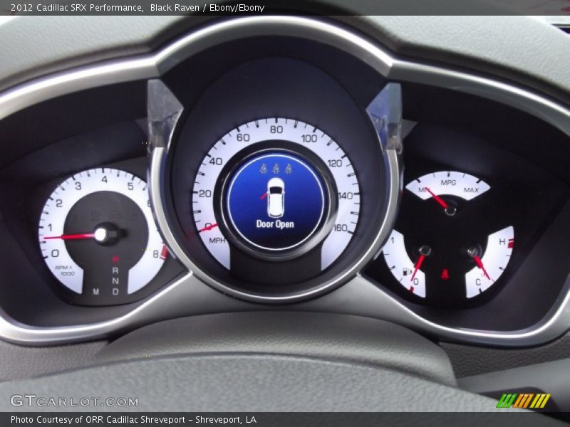 Black Raven / Ebony/Ebony 2012 Cadillac SRX Performance