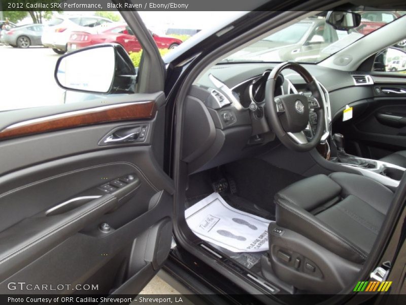 Black Raven / Ebony/Ebony 2012 Cadillac SRX Performance
