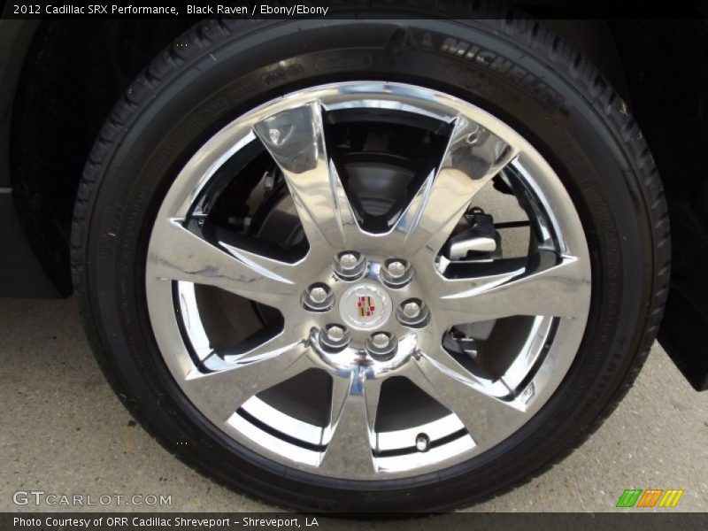Black Raven / Ebony/Ebony 2012 Cadillac SRX Performance