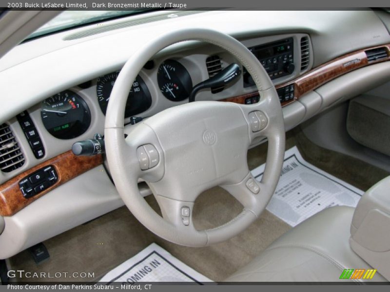 Dark Bronzemist Metallic / Taupe 2003 Buick LeSabre Limited