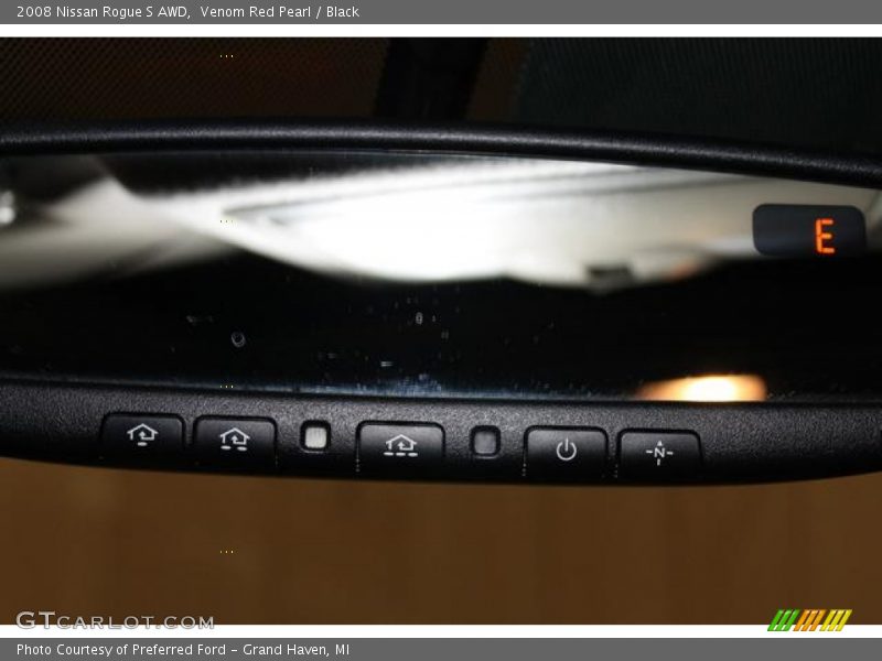 Venom Red Pearl / Black 2008 Nissan Rogue S AWD