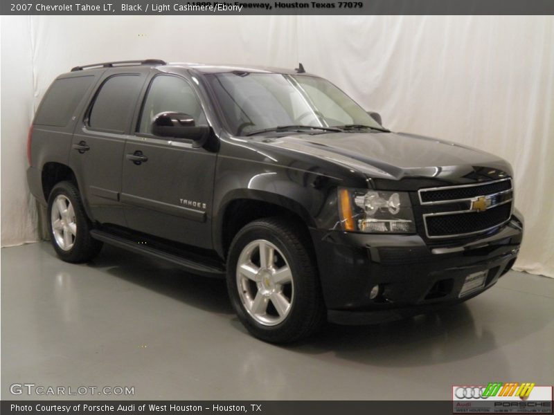 Black / Light Cashmere/Ebony 2007 Chevrolet Tahoe LT
