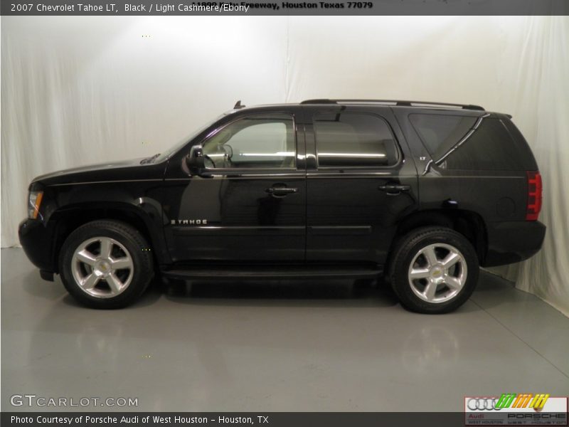 Black / Light Cashmere/Ebony 2007 Chevrolet Tahoe LT