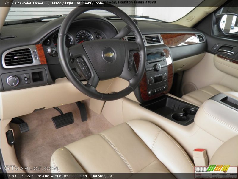 Black / Light Cashmere/Ebony 2007 Chevrolet Tahoe LT