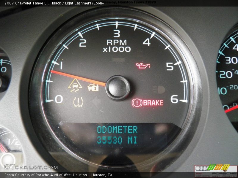 Black / Light Cashmere/Ebony 2007 Chevrolet Tahoe LT
