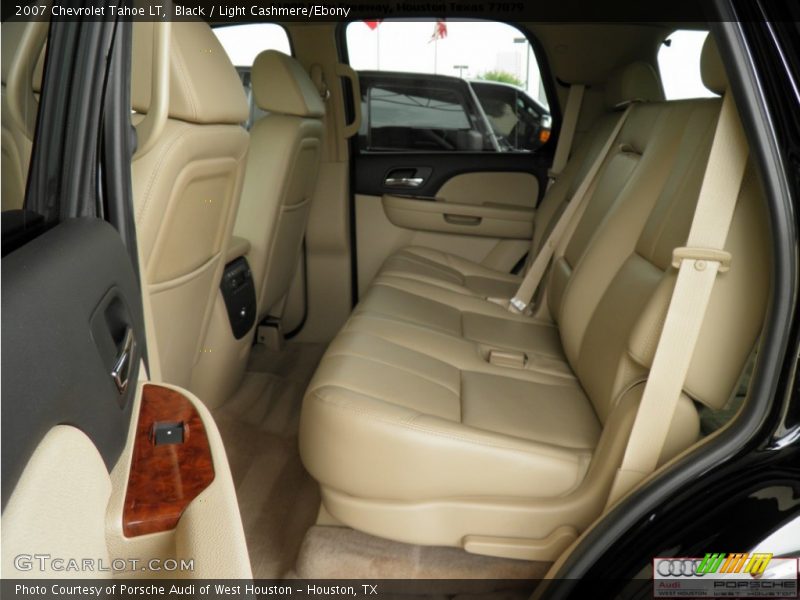 Black / Light Cashmere/Ebony 2007 Chevrolet Tahoe LT