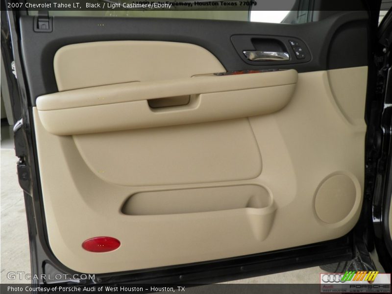 Black / Light Cashmere/Ebony 2007 Chevrolet Tahoe LT