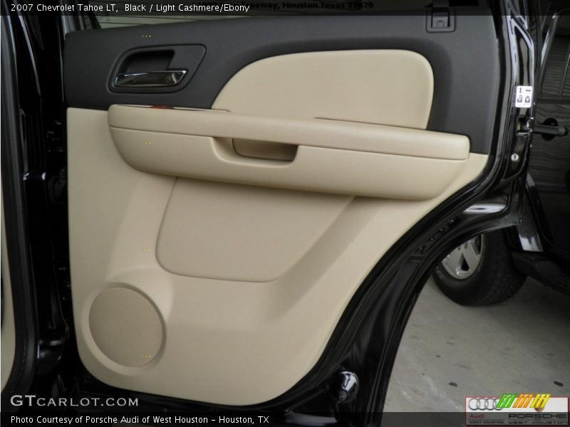 Black / Light Cashmere/Ebony 2007 Chevrolet Tahoe LT