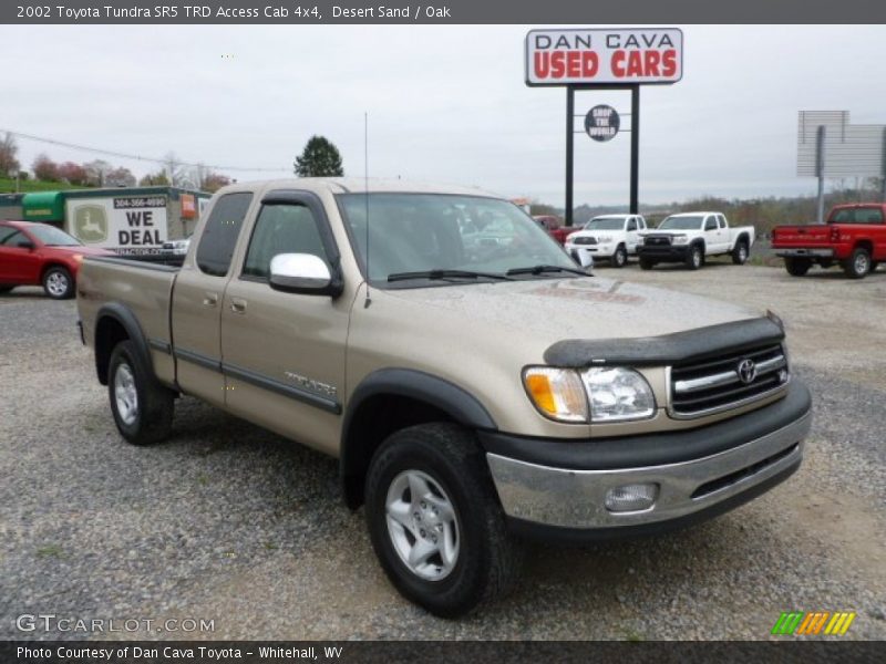 Desert Sand / Oak 2002 Toyota Tundra SR5 TRD Access Cab 4x4