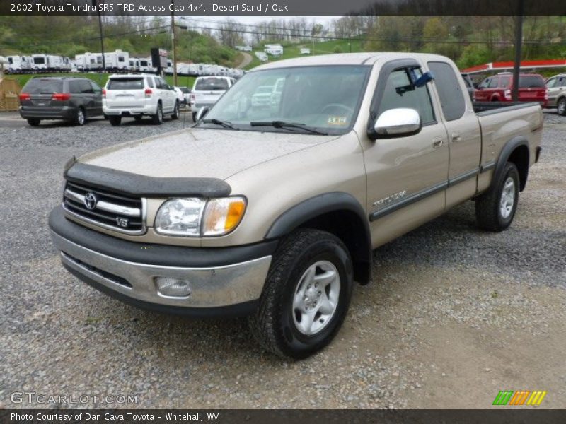 Desert Sand / Oak 2002 Toyota Tundra SR5 TRD Access Cab 4x4