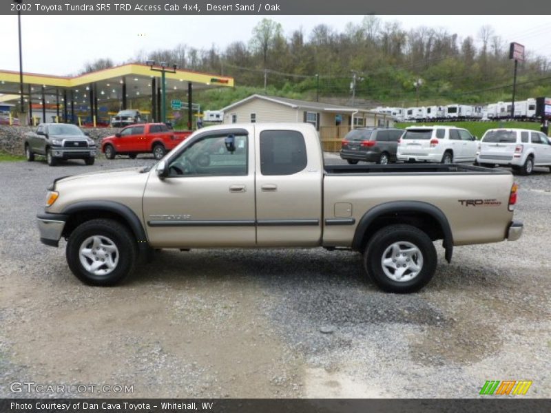 Desert Sand / Oak 2002 Toyota Tundra SR5 TRD Access Cab 4x4