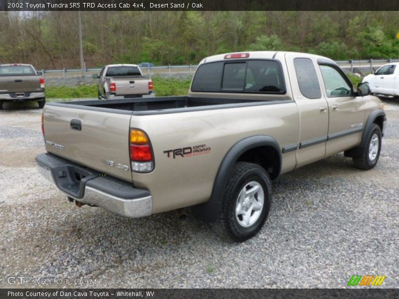 Desert Sand / Oak 2002 Toyota Tundra SR5 TRD Access Cab 4x4