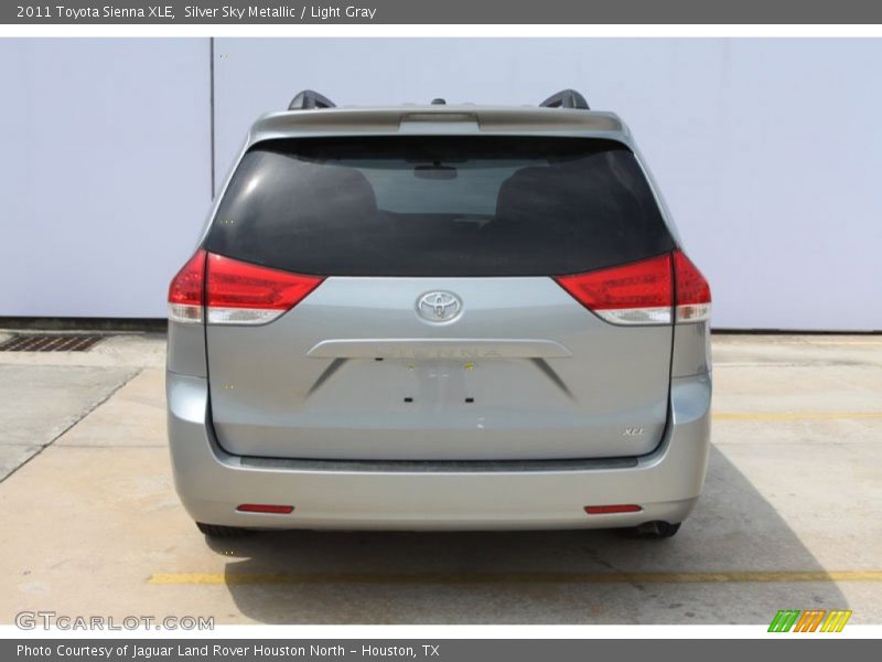 Silver Sky Metallic / Light Gray 2011 Toyota Sienna XLE