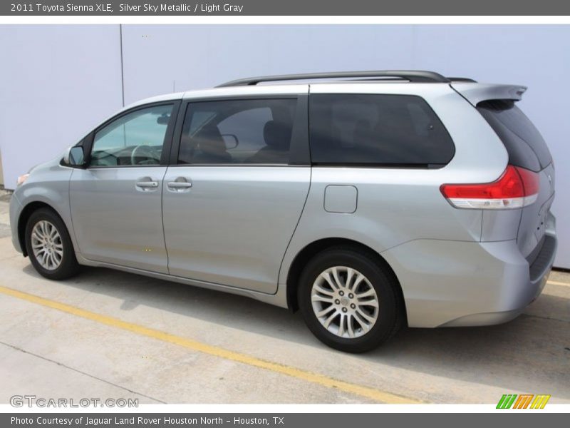 Silver Sky Metallic / Light Gray 2011 Toyota Sienna XLE