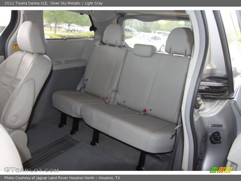 Silver Sky Metallic / Light Gray 2011 Toyota Sienna XLE