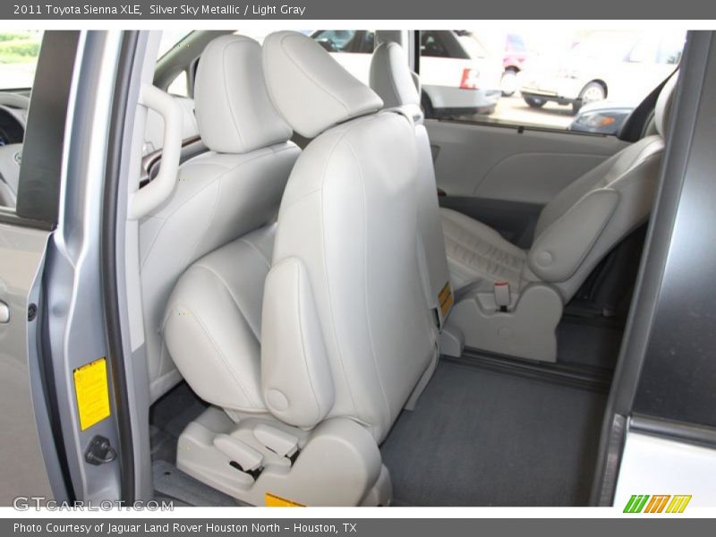 Silver Sky Metallic / Light Gray 2011 Toyota Sienna XLE