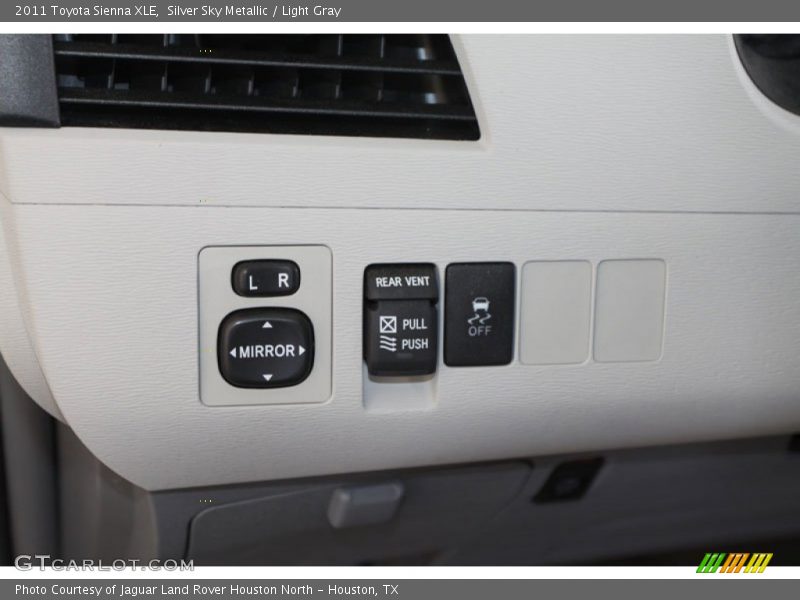 Silver Sky Metallic / Light Gray 2011 Toyota Sienna XLE