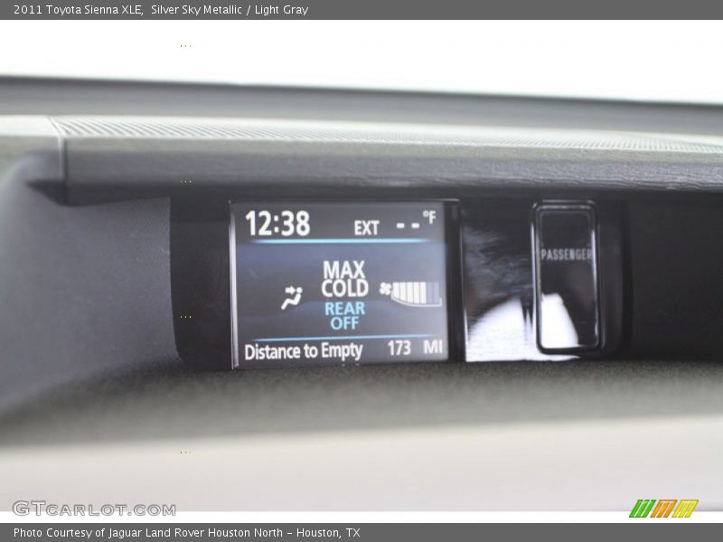 Silver Sky Metallic / Light Gray 2011 Toyota Sienna XLE