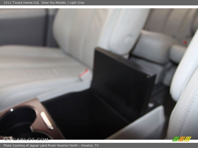 Silver Sky Metallic / Light Gray 2011 Toyota Sienna XLE