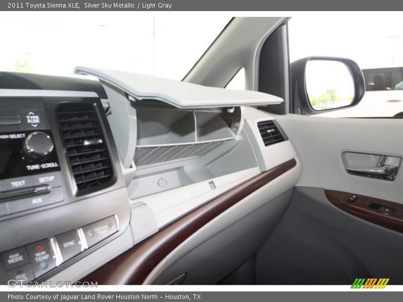 Silver Sky Metallic / Light Gray 2011 Toyota Sienna XLE