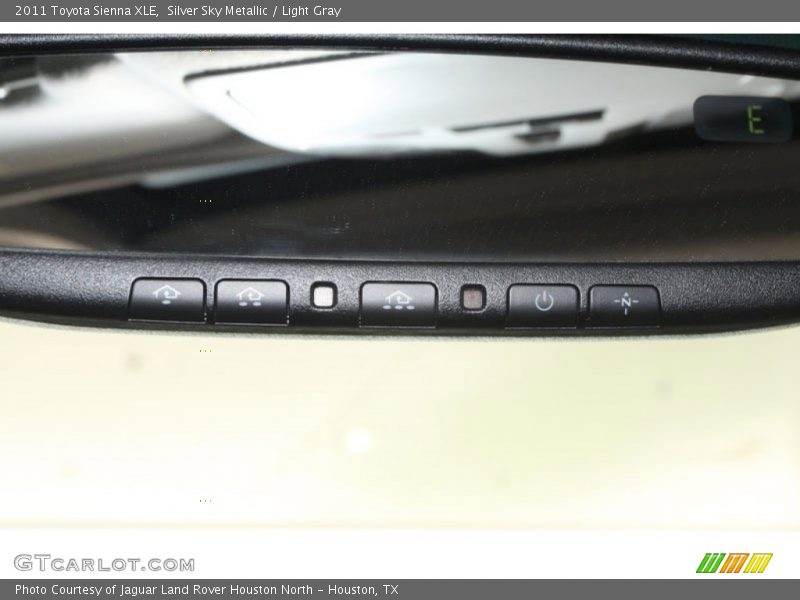 Silver Sky Metallic / Light Gray 2011 Toyota Sienna XLE