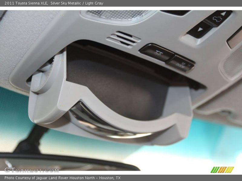 Silver Sky Metallic / Light Gray 2011 Toyota Sienna XLE