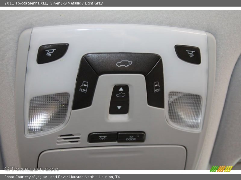 Silver Sky Metallic / Light Gray 2011 Toyota Sienna XLE