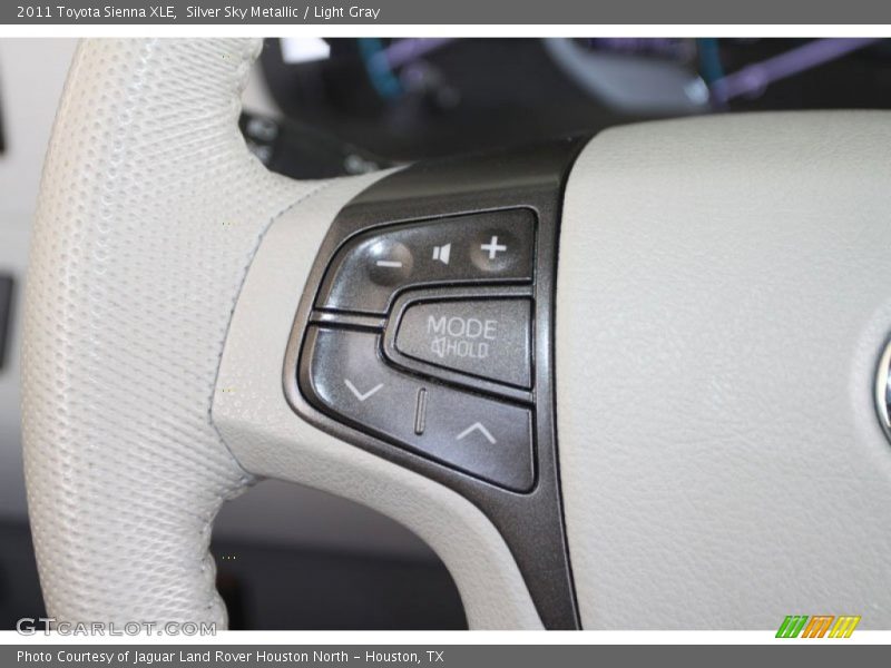 Silver Sky Metallic / Light Gray 2011 Toyota Sienna XLE