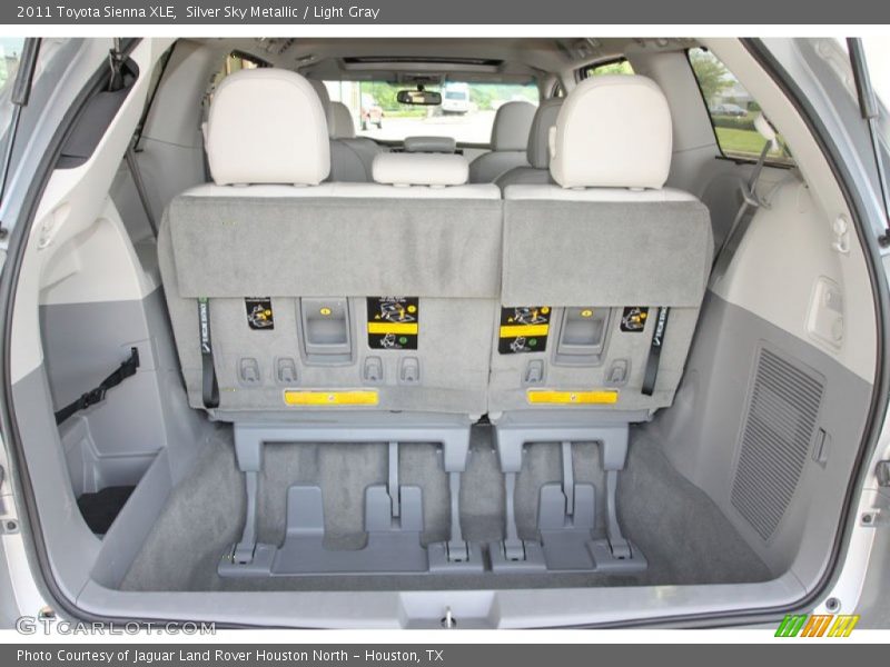 Silver Sky Metallic / Light Gray 2011 Toyota Sienna XLE