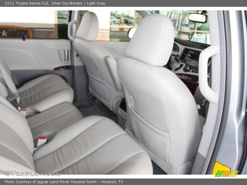 Silver Sky Metallic / Light Gray 2011 Toyota Sienna XLE