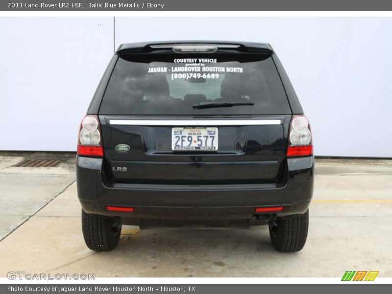 Baltic Blue Metallic / Ebony 2011 Land Rover LR2 HSE