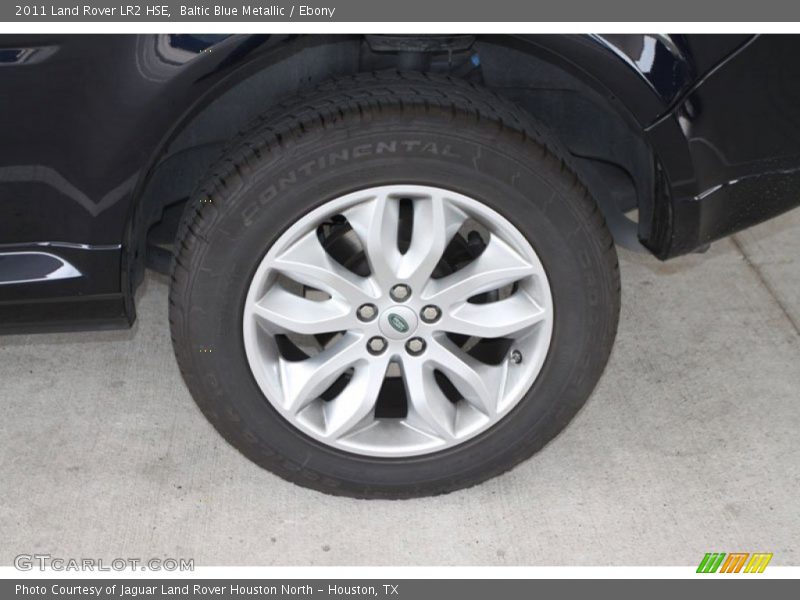 Baltic Blue Metallic / Ebony 2011 Land Rover LR2 HSE