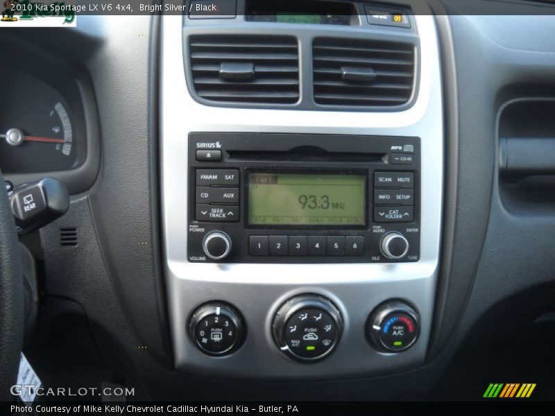 Bright Silver / Black 2010 Kia Sportage LX V6 4x4