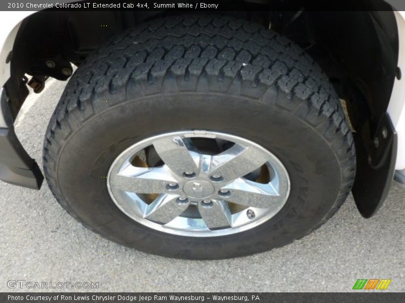 Summit White / Ebony 2010 Chevrolet Colorado LT Extended Cab 4x4