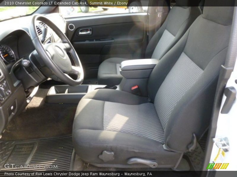 Summit White / Ebony 2010 Chevrolet Colorado LT Extended Cab 4x4