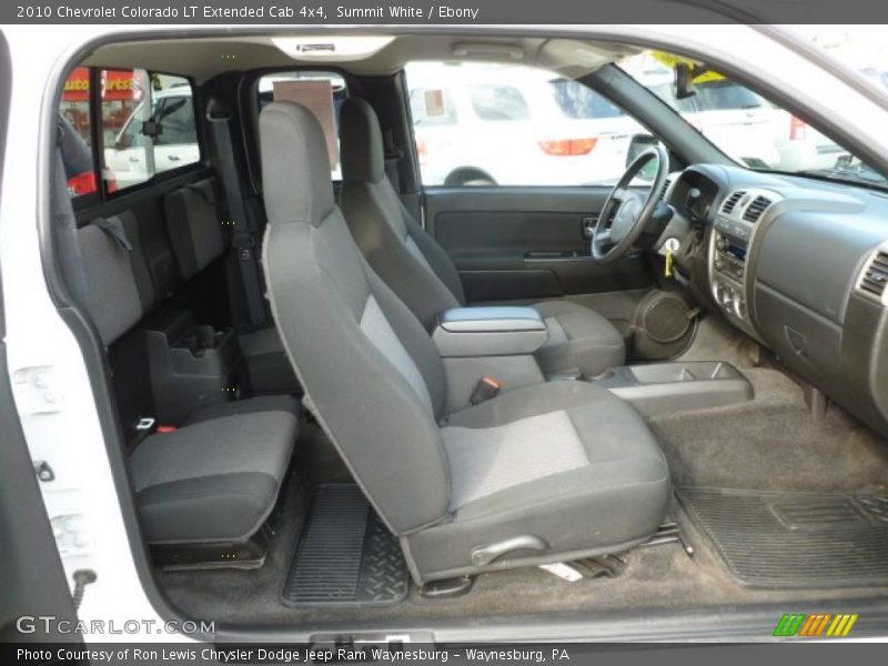 Summit White / Ebony 2010 Chevrolet Colorado LT Extended Cab 4x4
