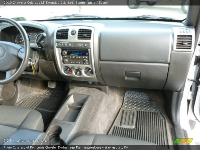 Summit White / Ebony 2010 Chevrolet Colorado LT Extended Cab 4x4