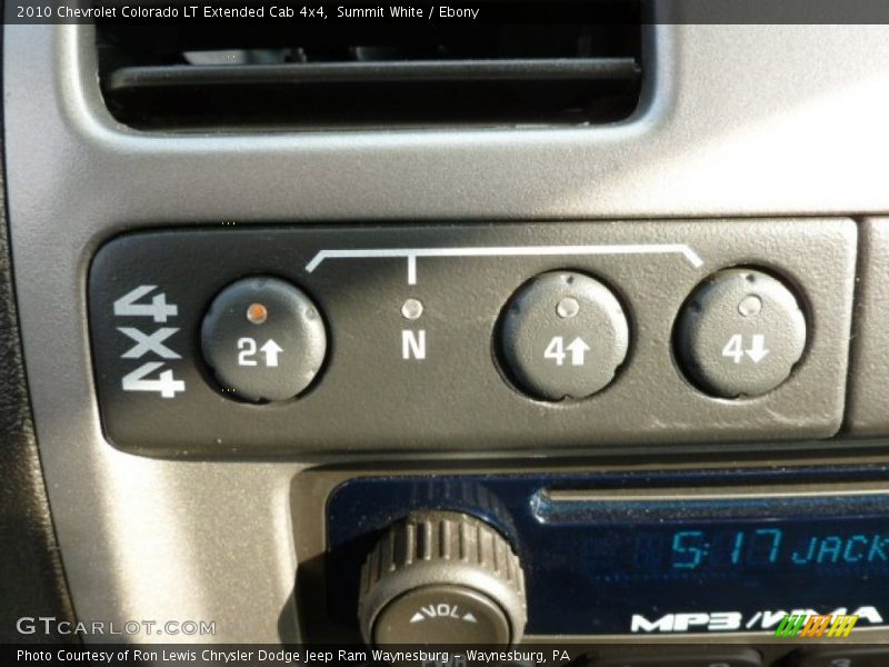 Summit White / Ebony 2010 Chevrolet Colorado LT Extended Cab 4x4