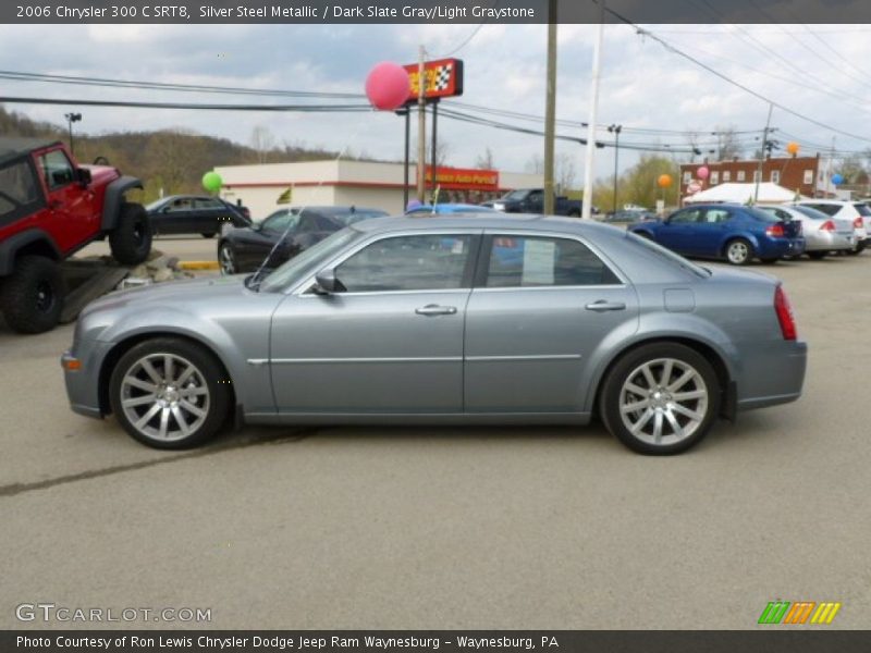 Silver Steel Metallic / Dark Slate Gray/Light Graystone 2006 Chrysler 300 C SRT8