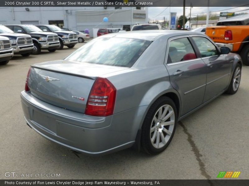 Silver Steel Metallic / Dark Slate Gray/Light Graystone 2006 Chrysler 300 C SRT8