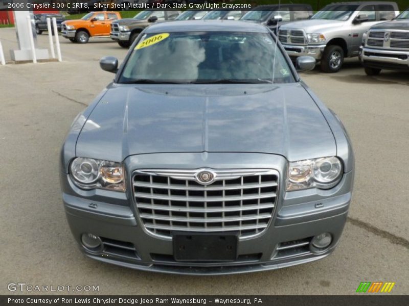 Silver Steel Metallic / Dark Slate Gray/Light Graystone 2006 Chrysler 300 C SRT8