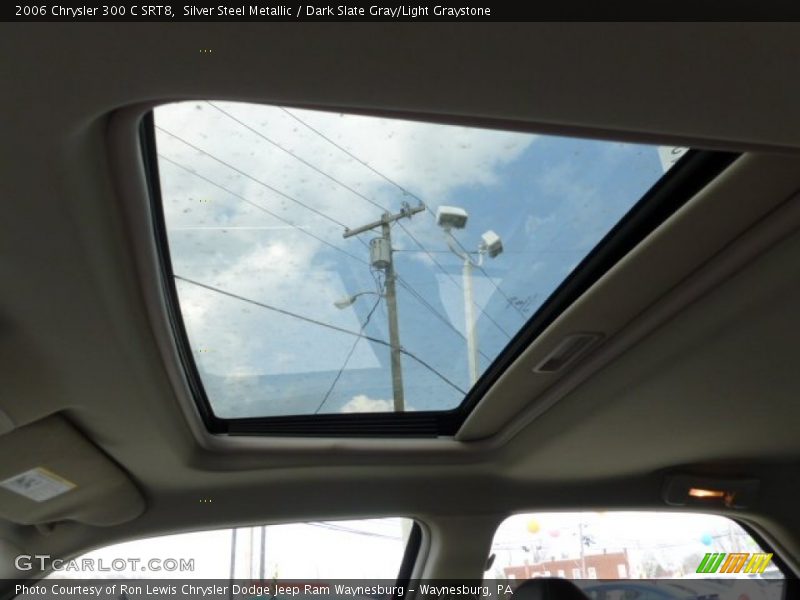 Silver Steel Metallic / Dark Slate Gray/Light Graystone 2006 Chrysler 300 C SRT8