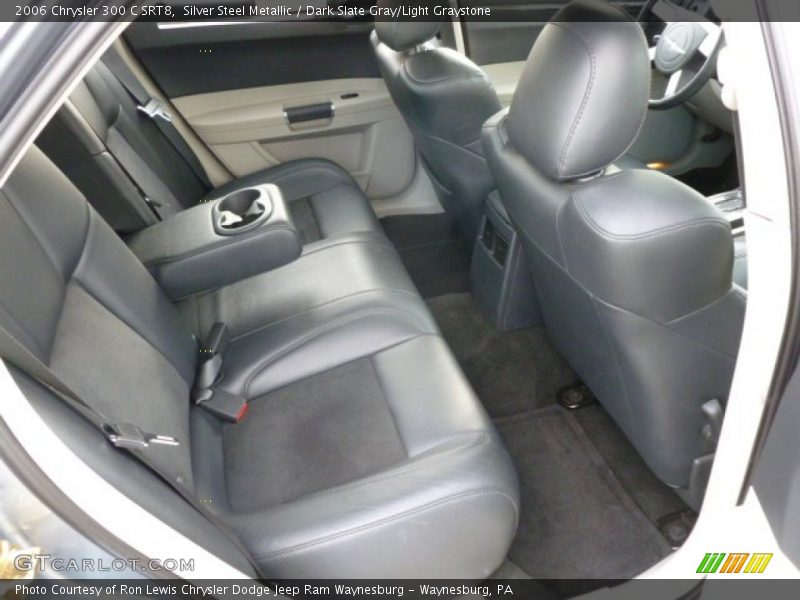 Silver Steel Metallic / Dark Slate Gray/Light Graystone 2006 Chrysler 300 C SRT8